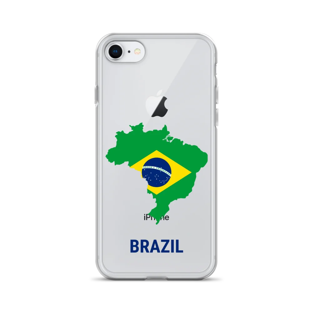 Brazil 2026 World Cup Flag iPhone Tough Case - Brazil Soccer Phone Cover - Dual Layer Protective Case product image (1)