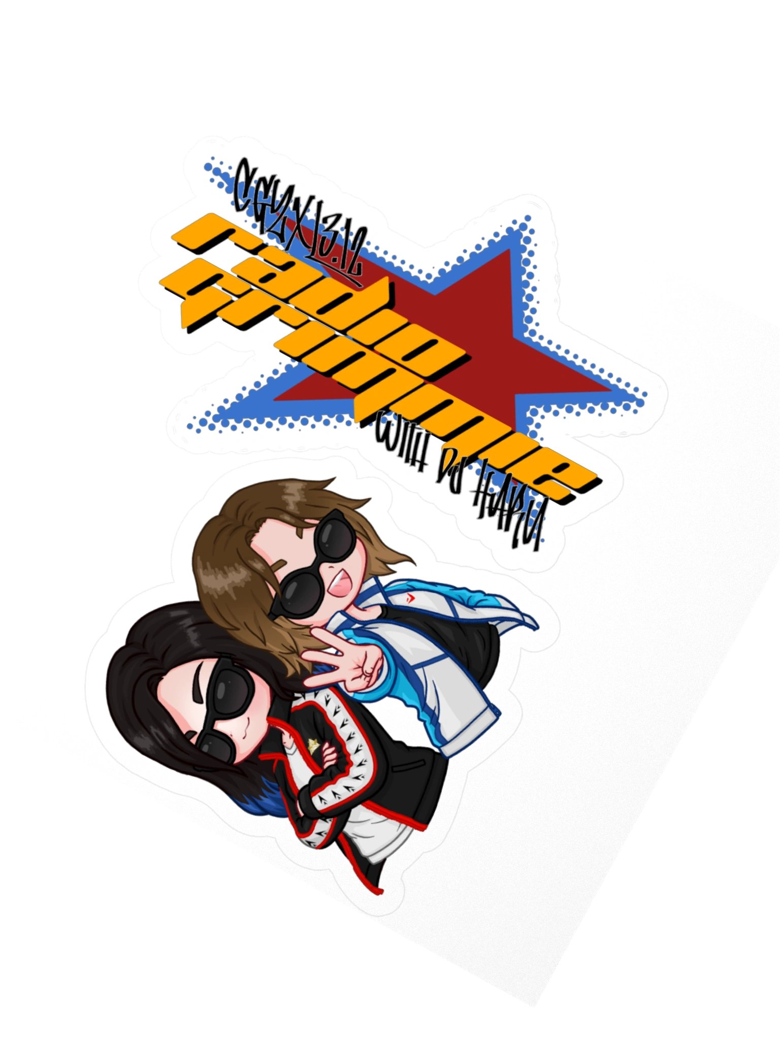 Radio Grimmie Sticker Sheet product image (2)