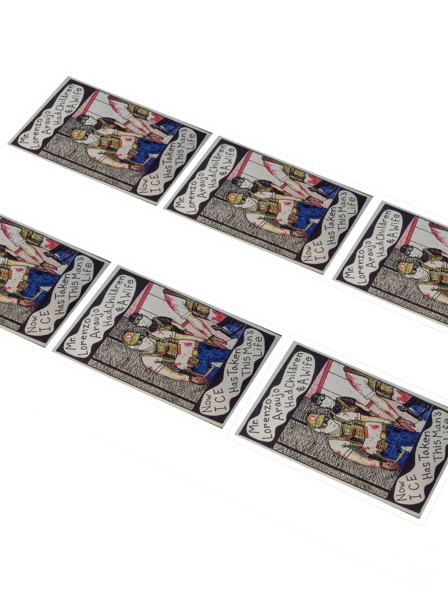 Bloody Ice Sticker Sheet product image (2)
