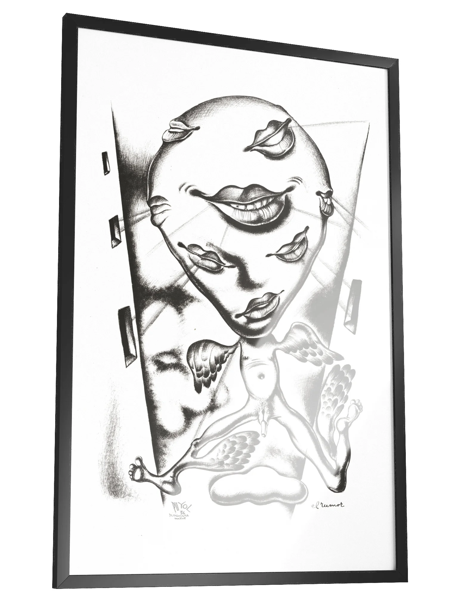 El Rumor (The Rumor) Print product image (2)