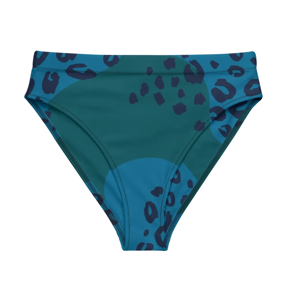 Flowing Teal All-Over Bikini Bottoms product image (1)