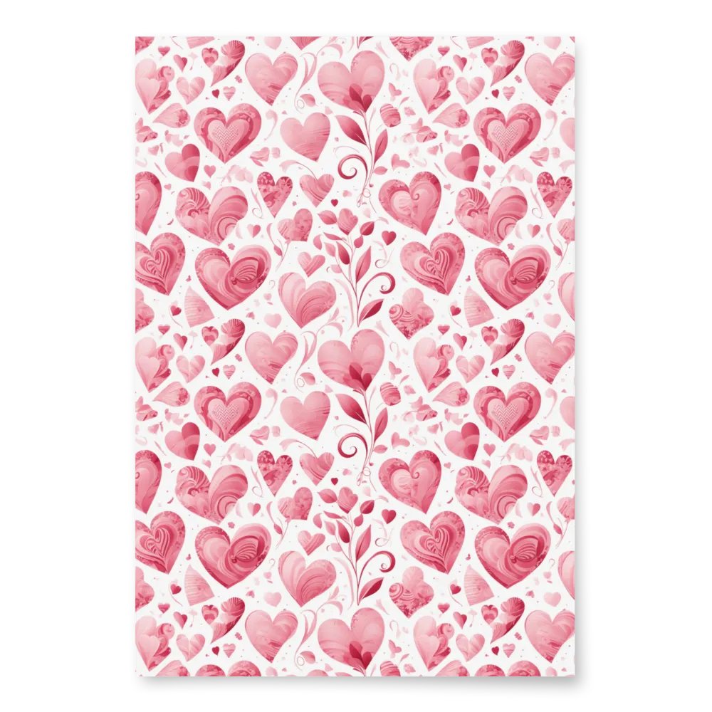 Pretty Hearts Wrapping Paper Set of 3 product image (2)