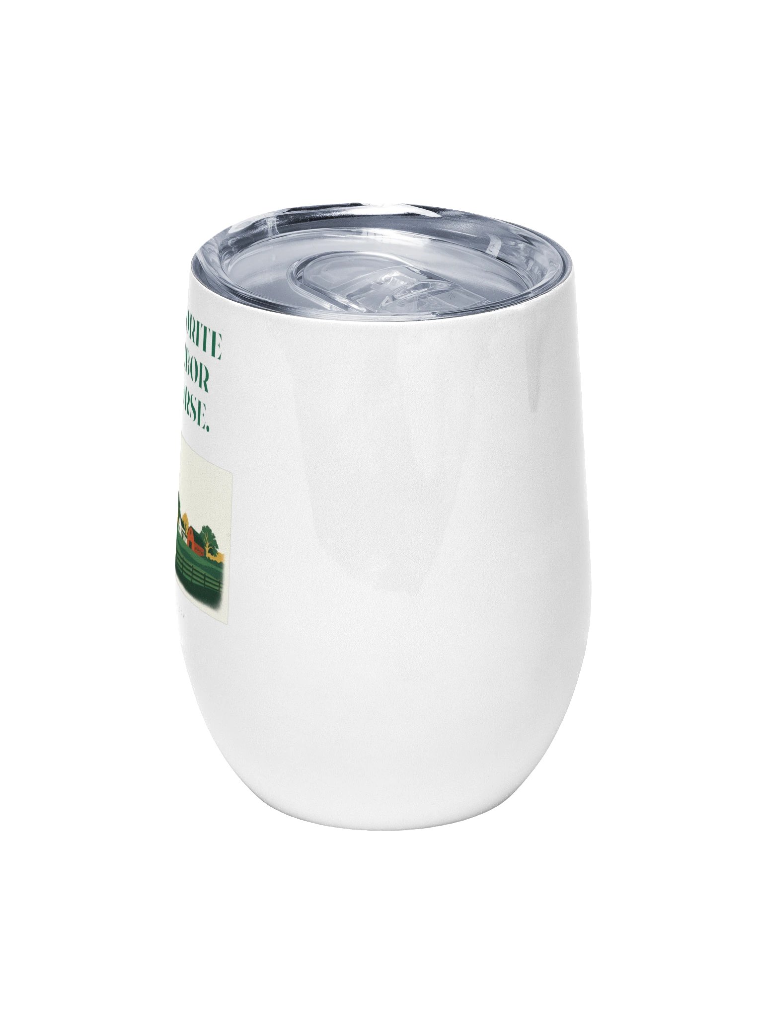Favorite Neighbor Wine Tumbler product image (5)