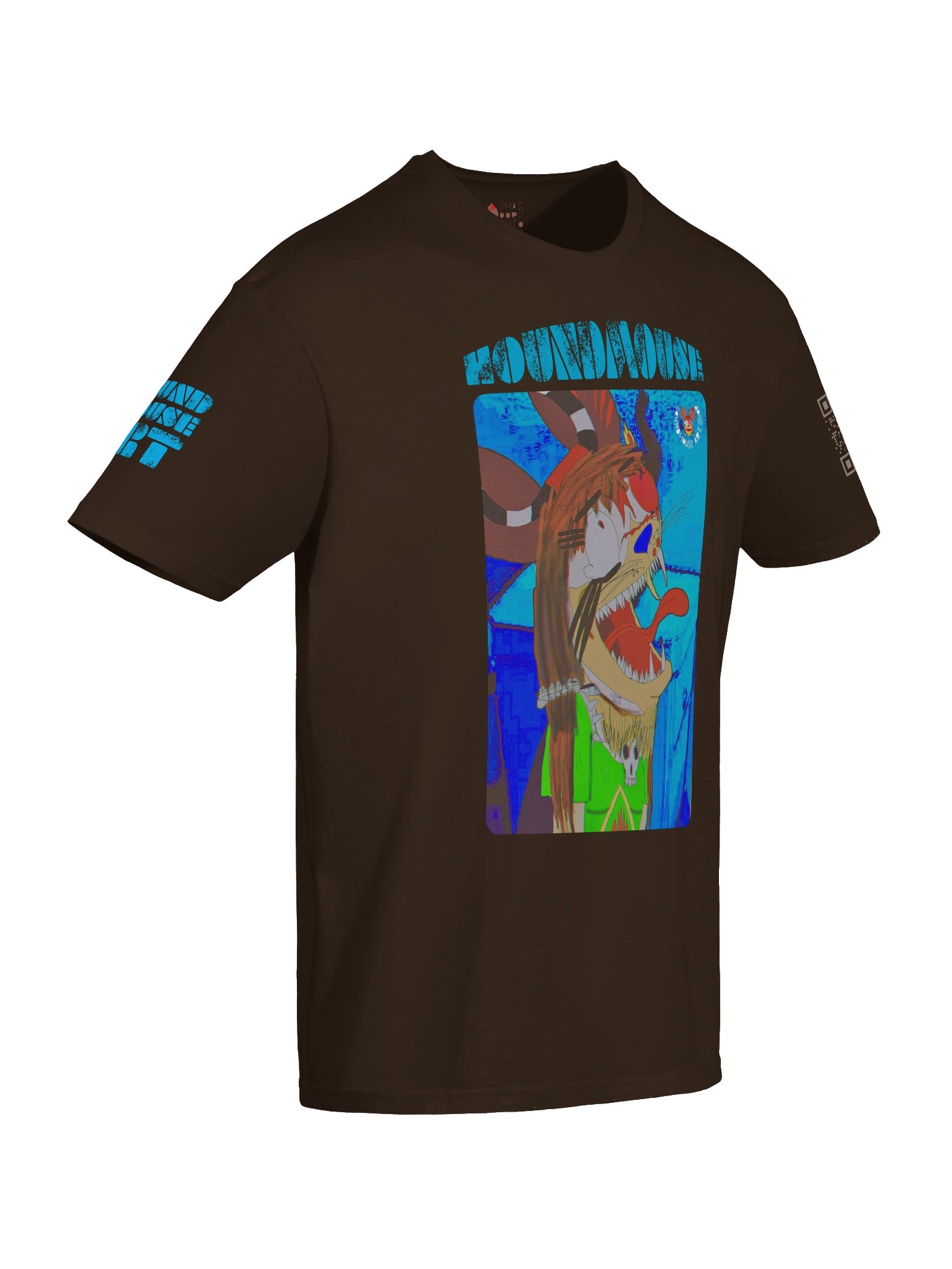 HOUNDMOUSE FEELING AWESOME Graphic Tee product image (6)