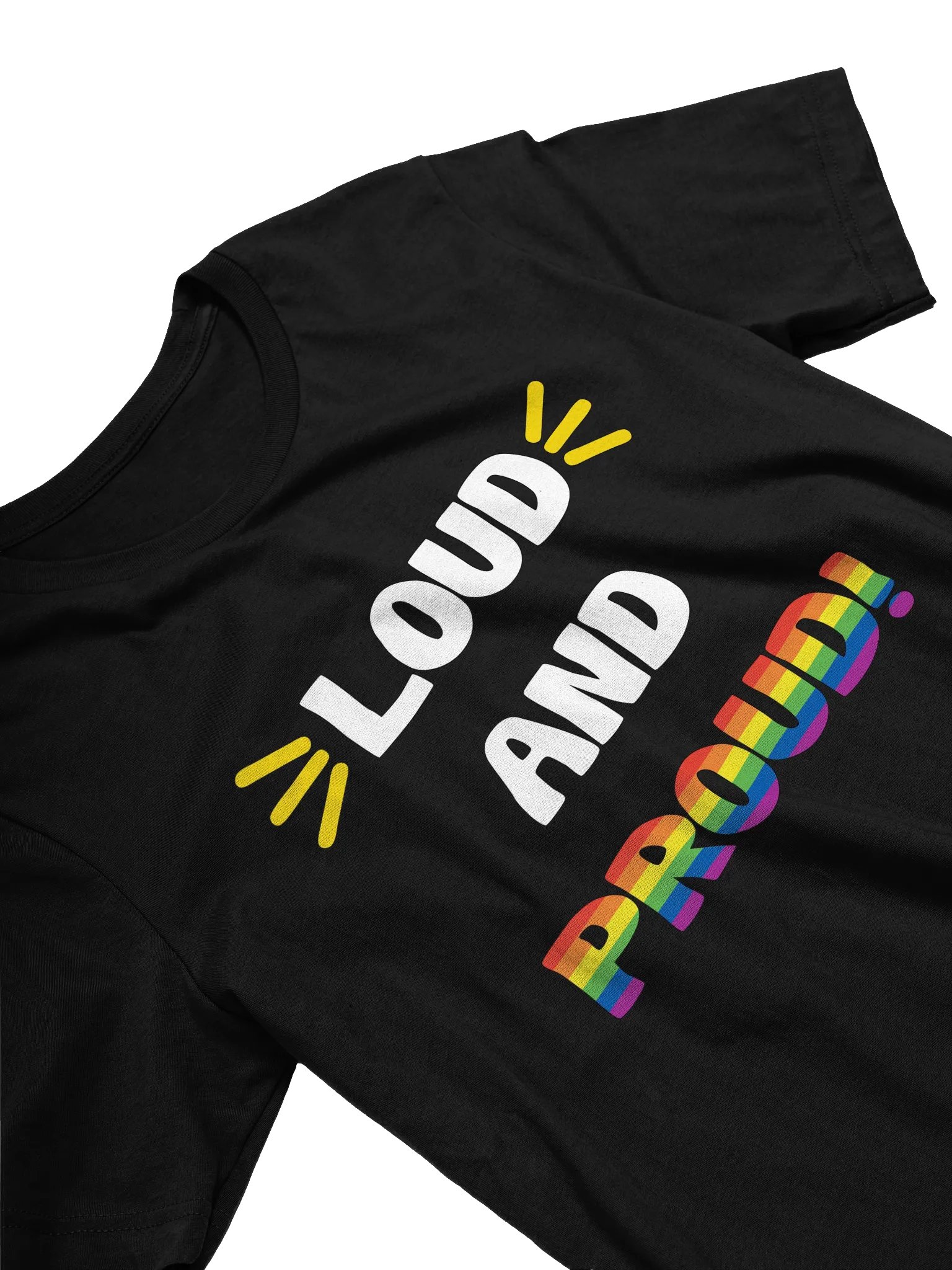 Loud and Proud Pride T-Shirt product image (26)