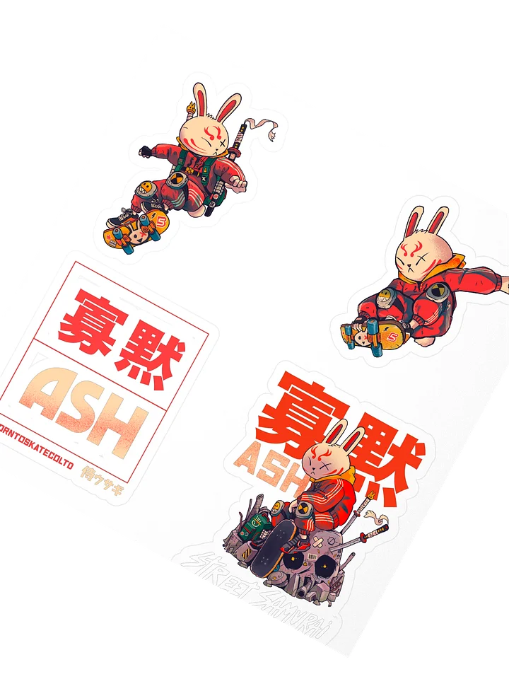 Silent Ash Sticker Sheet product image (2)