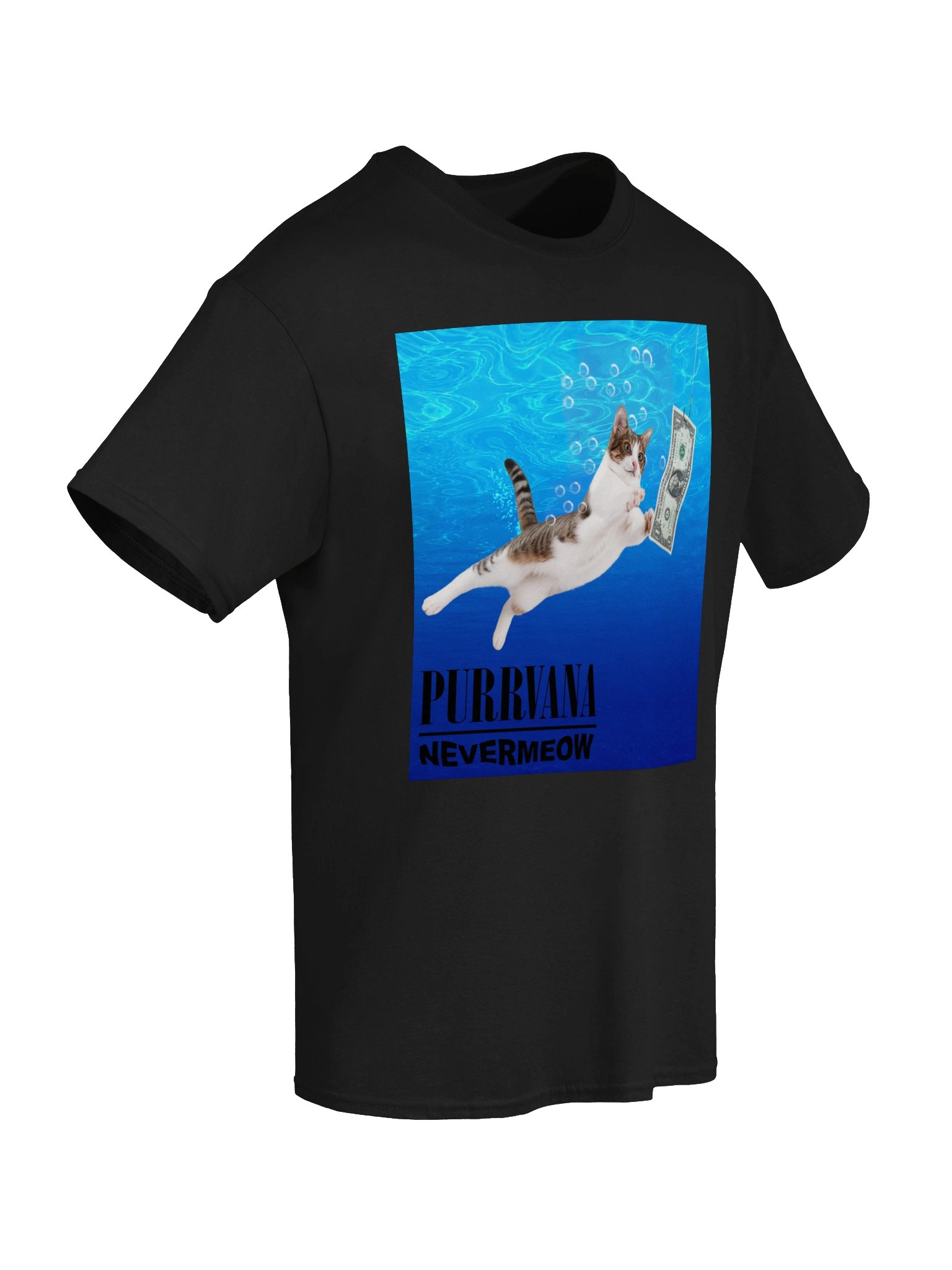 Purrvana Nevermeow T-Shirt product image (2)