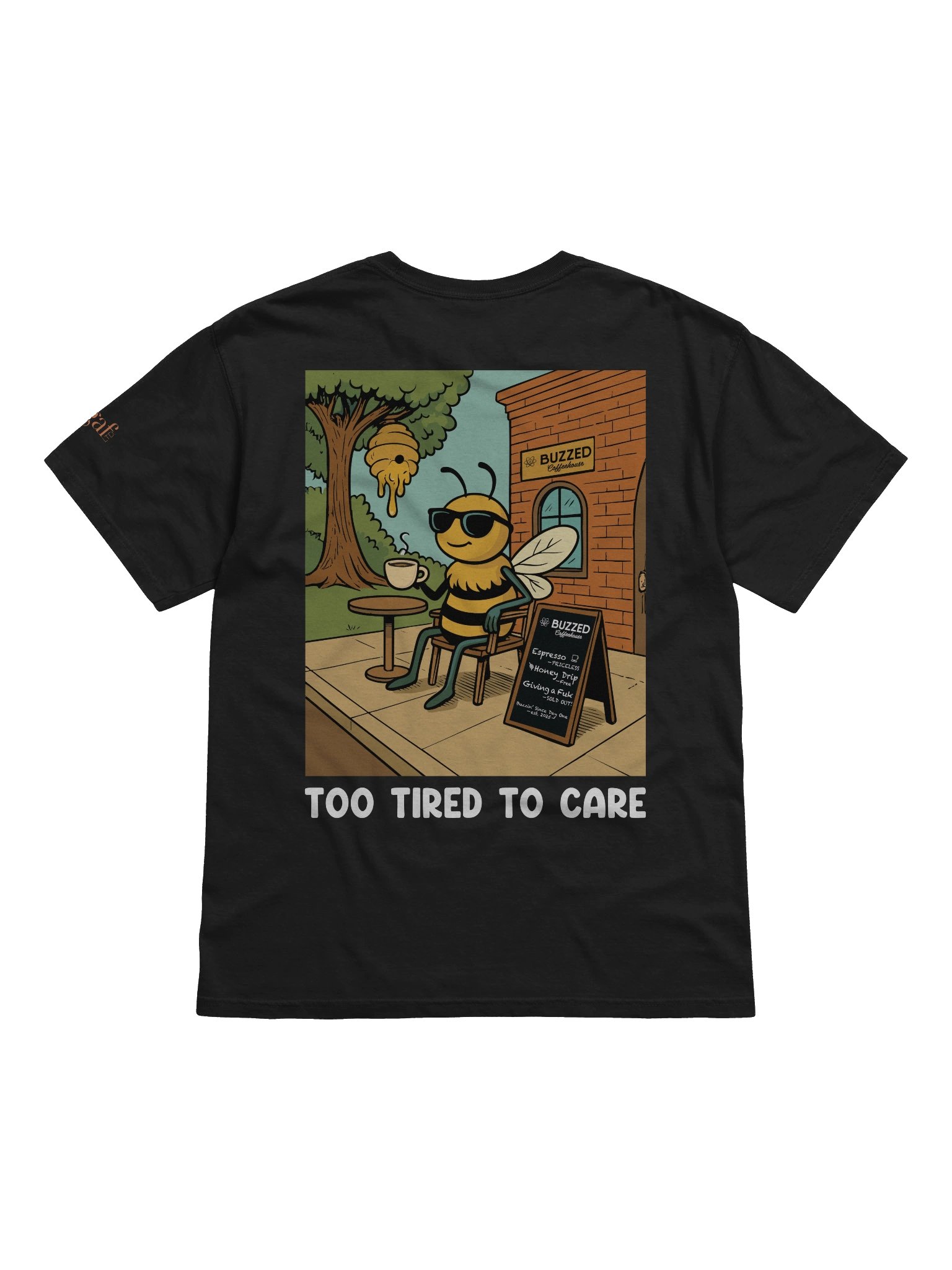 BUZZED Coffeehouse - BUMBLE T-shirt product image (2)