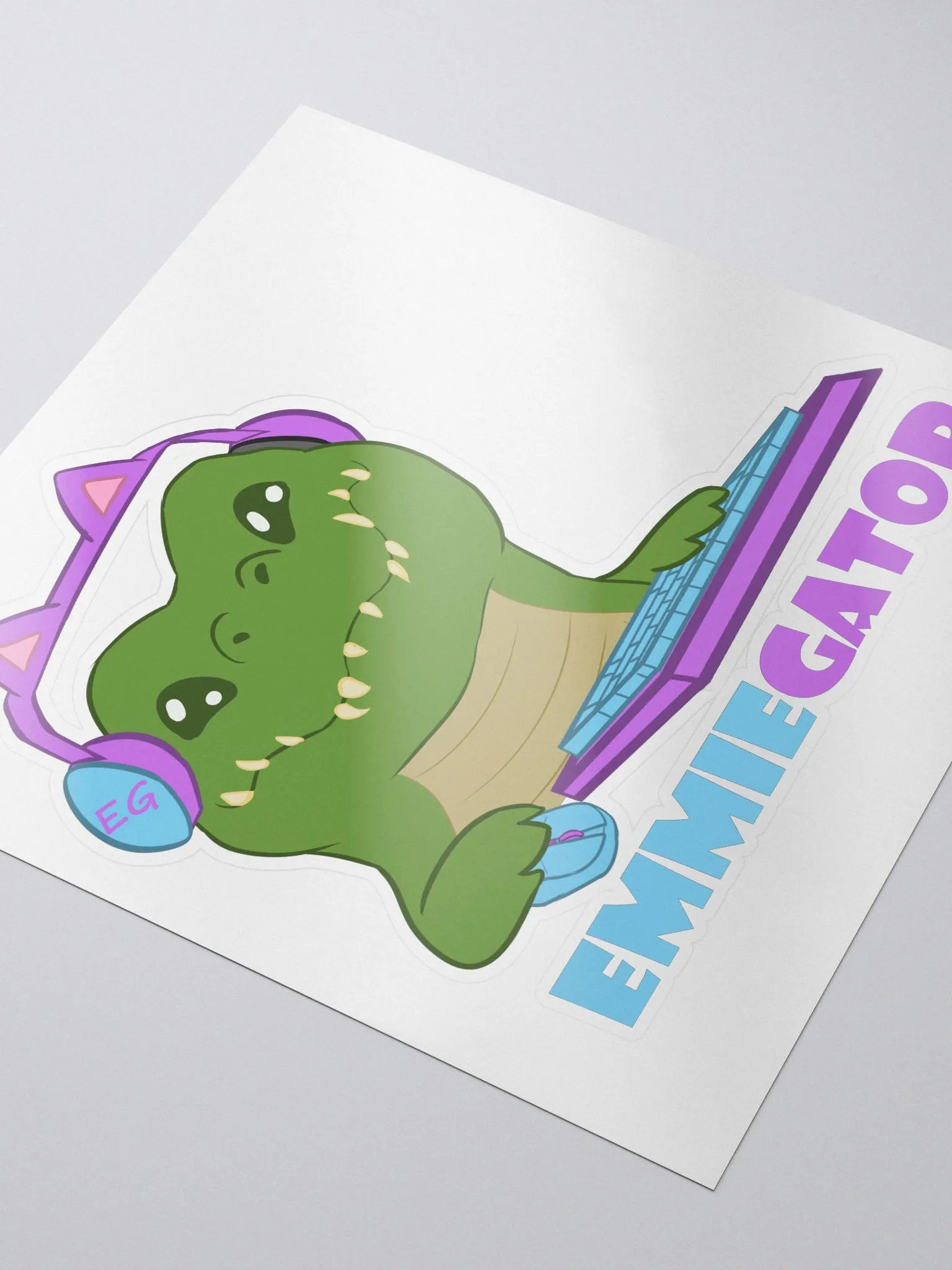 [EmmieGator] Logo Stickers! product image (3)