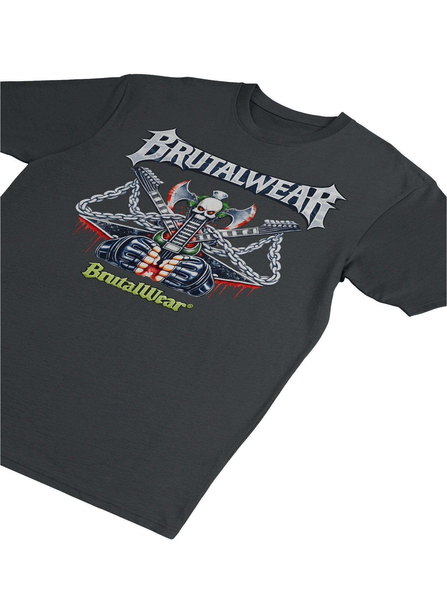 BrutalWear Super Evil Skull Thrasher Medieval Art Font & Fantasy Design MMA Urban Streetwear Aesthetics. product image (29)
