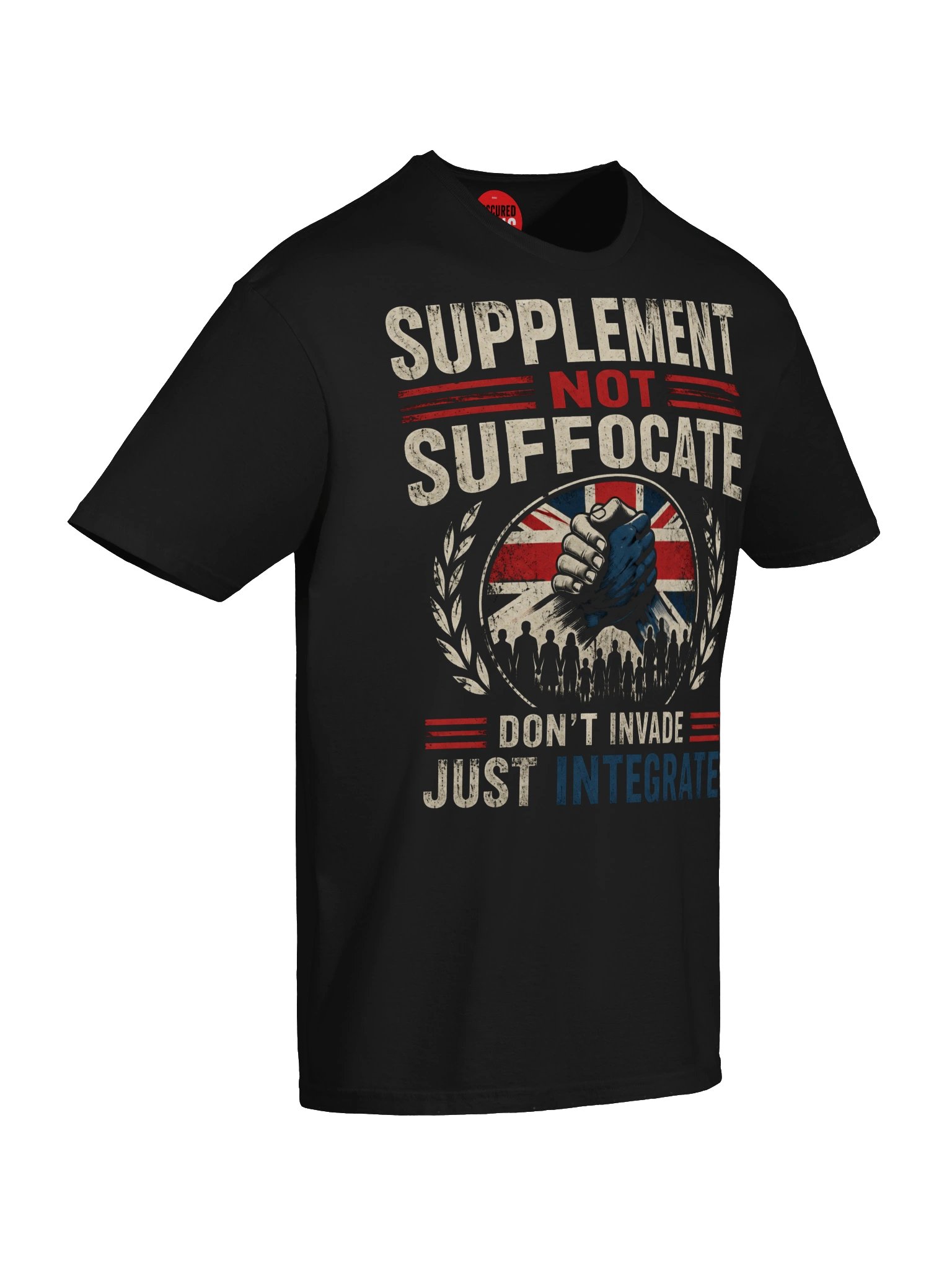Supplement Not Suffocate Graphic Tee product image (6)