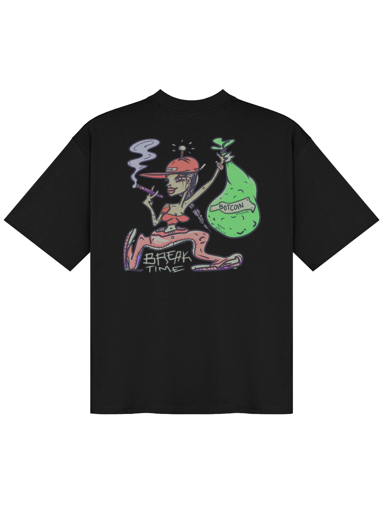 BREAK TIME ● Oversized Boxy Tee product image (2)