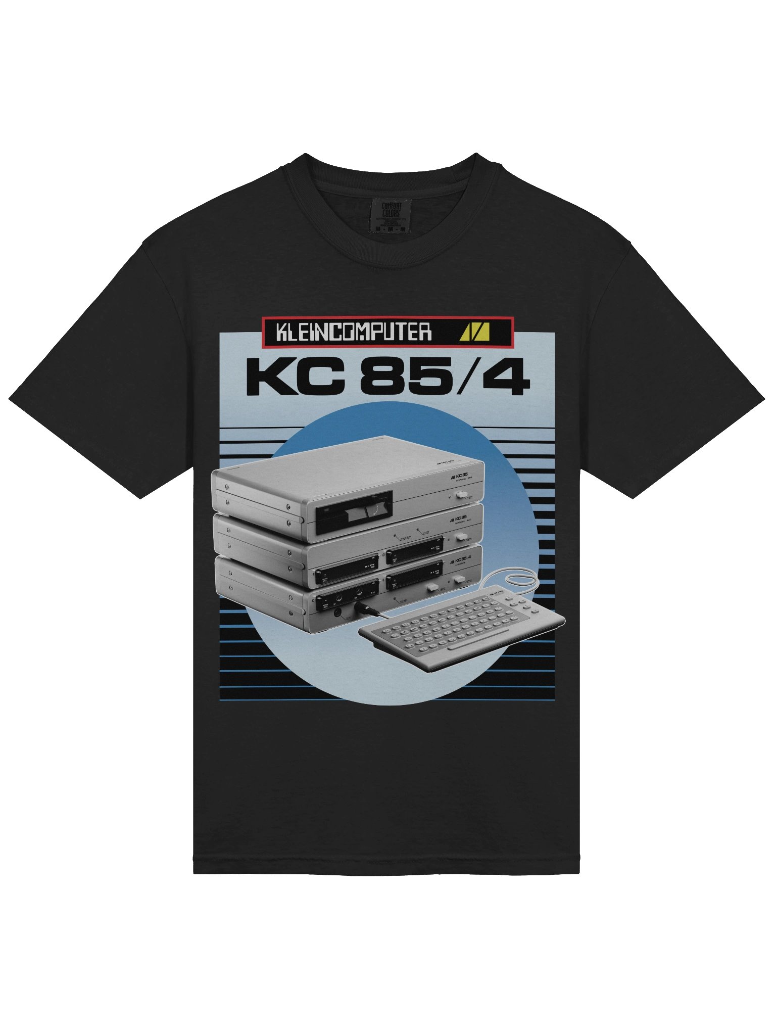 DDR Kleincomputer KC85/4 Shirt (blue) product image (2)