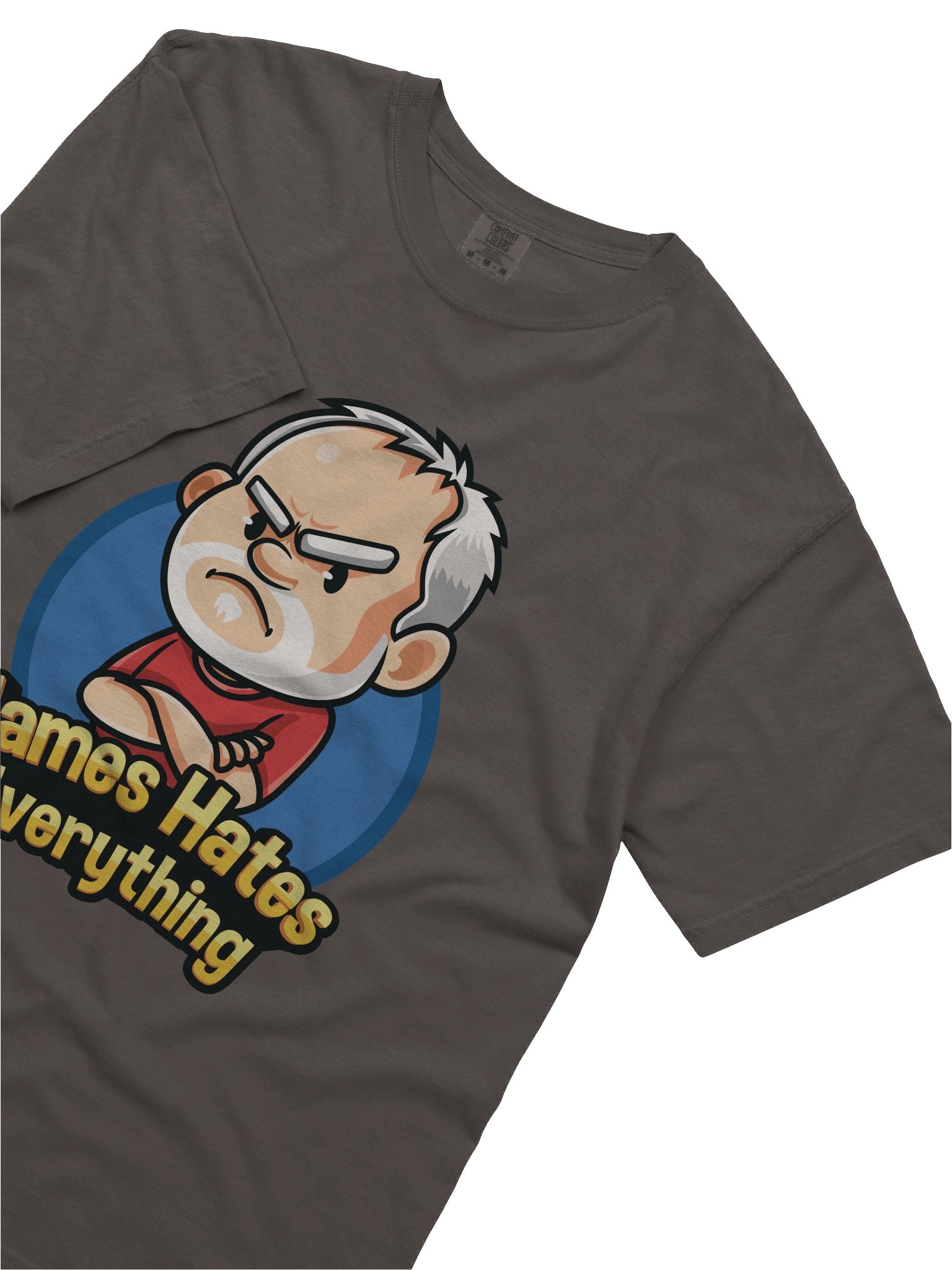 James Hates Everything T-Shirt (gray) product image (5)