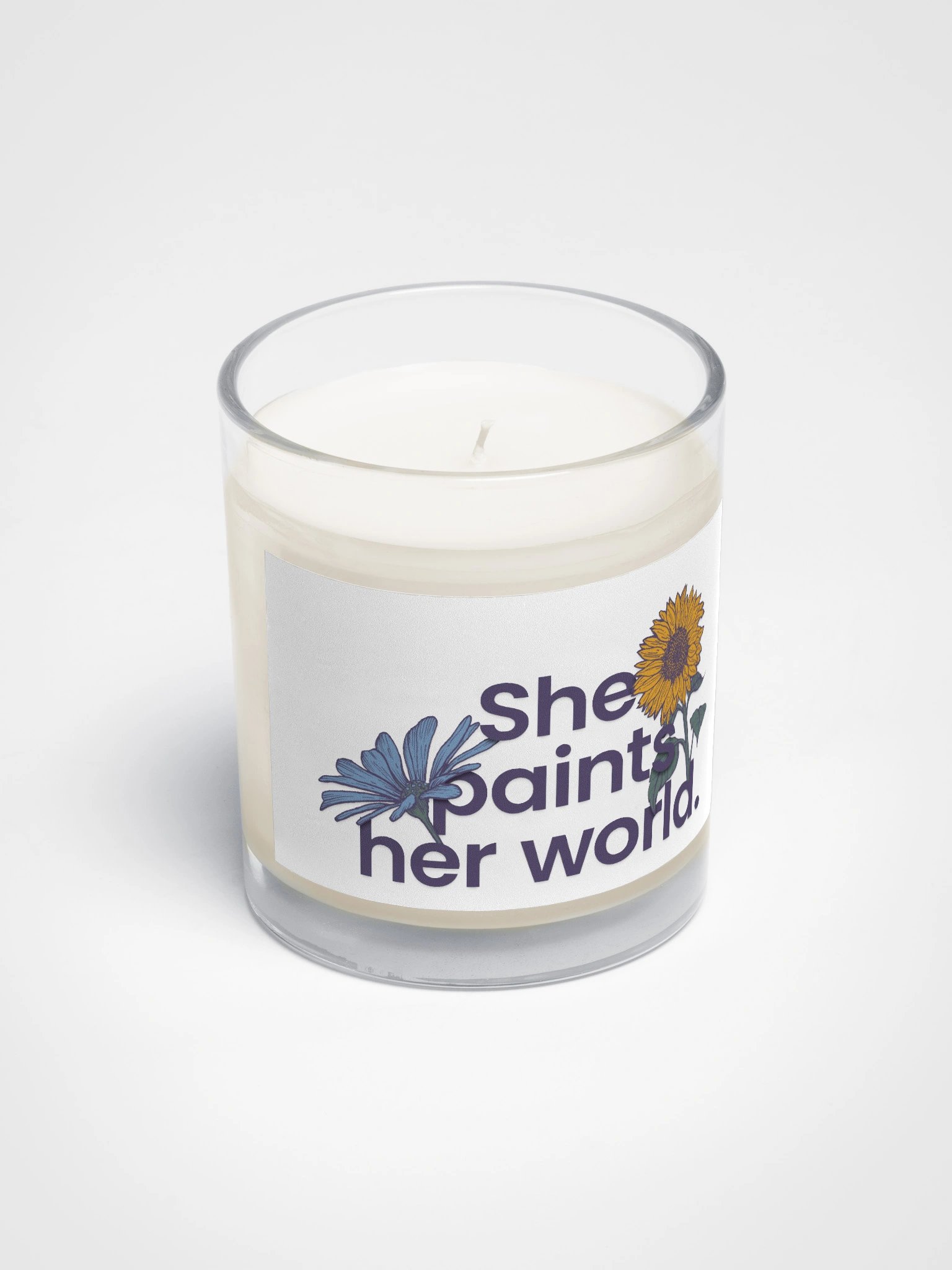 She Paints Soy Wax Candle product image (2)