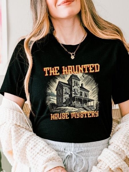 Haunted House Magic Funny Vintage Pulp Mystery Harry Potter Shirt product image (10)