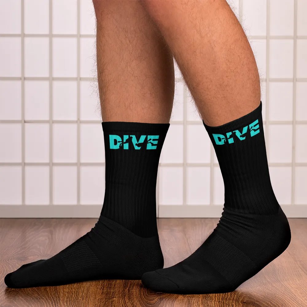 DIVE - Black Socks product image (12)