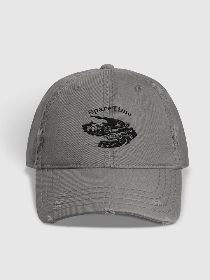 Shadowed Edge Distressed Dad Hat product image (2)