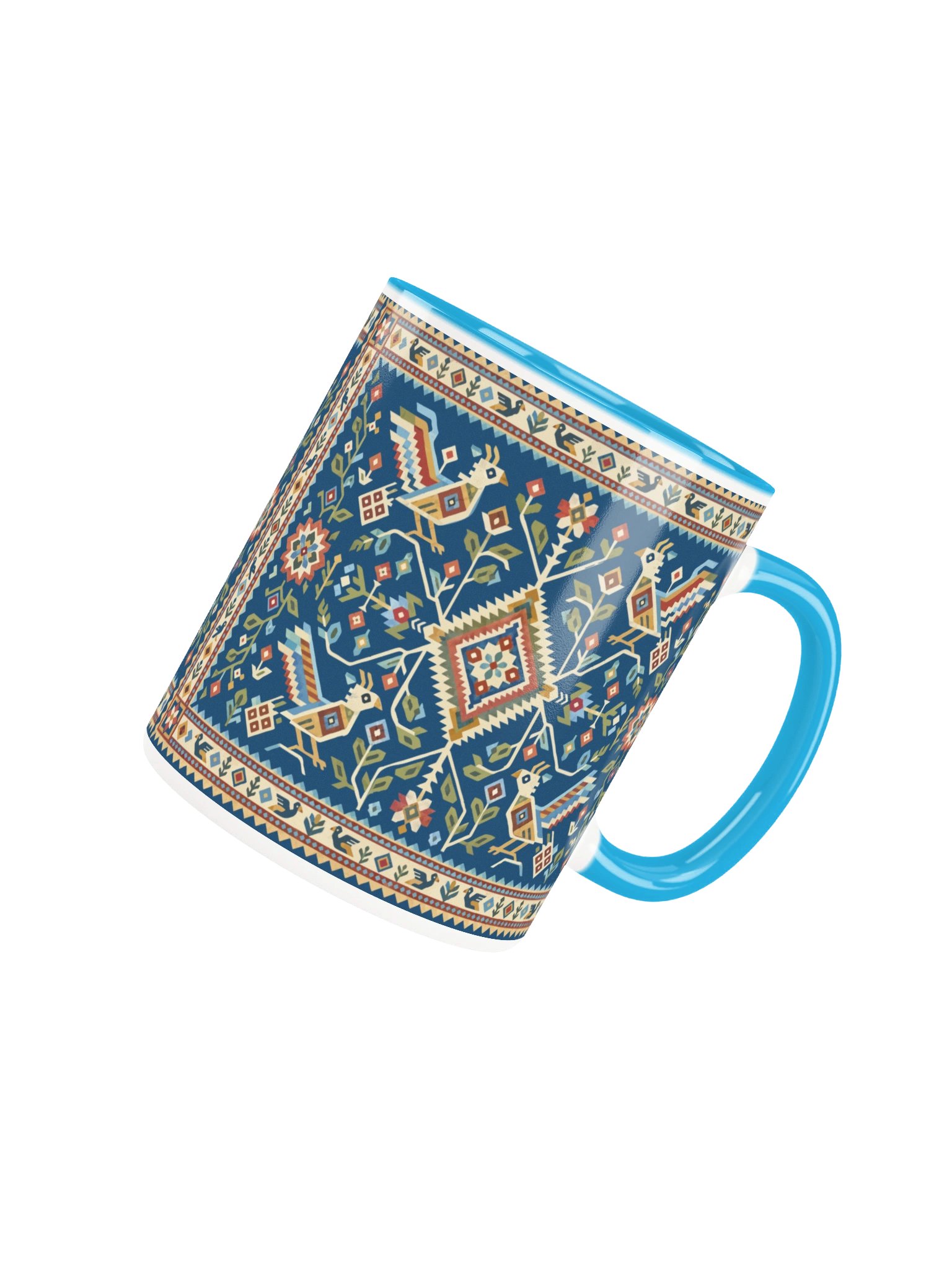 Folk Art Mug – Midnight Blue Birds product image (35)