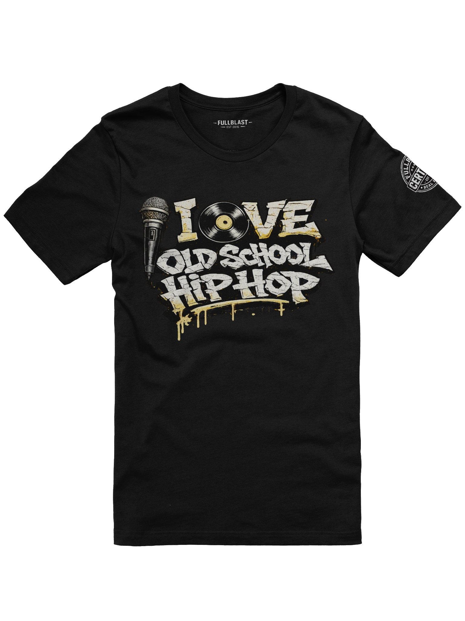 I Love Old-School Hip-Hop Tee product image (3)