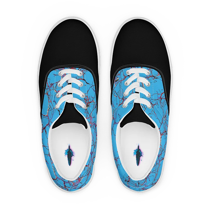 Neural Static // Low-Top Tech-Noir Sneakers product image (1)