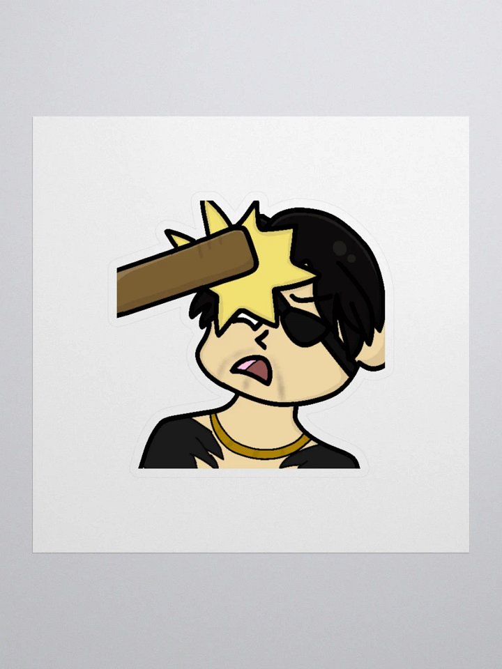 majima bonk sticker product image (1)