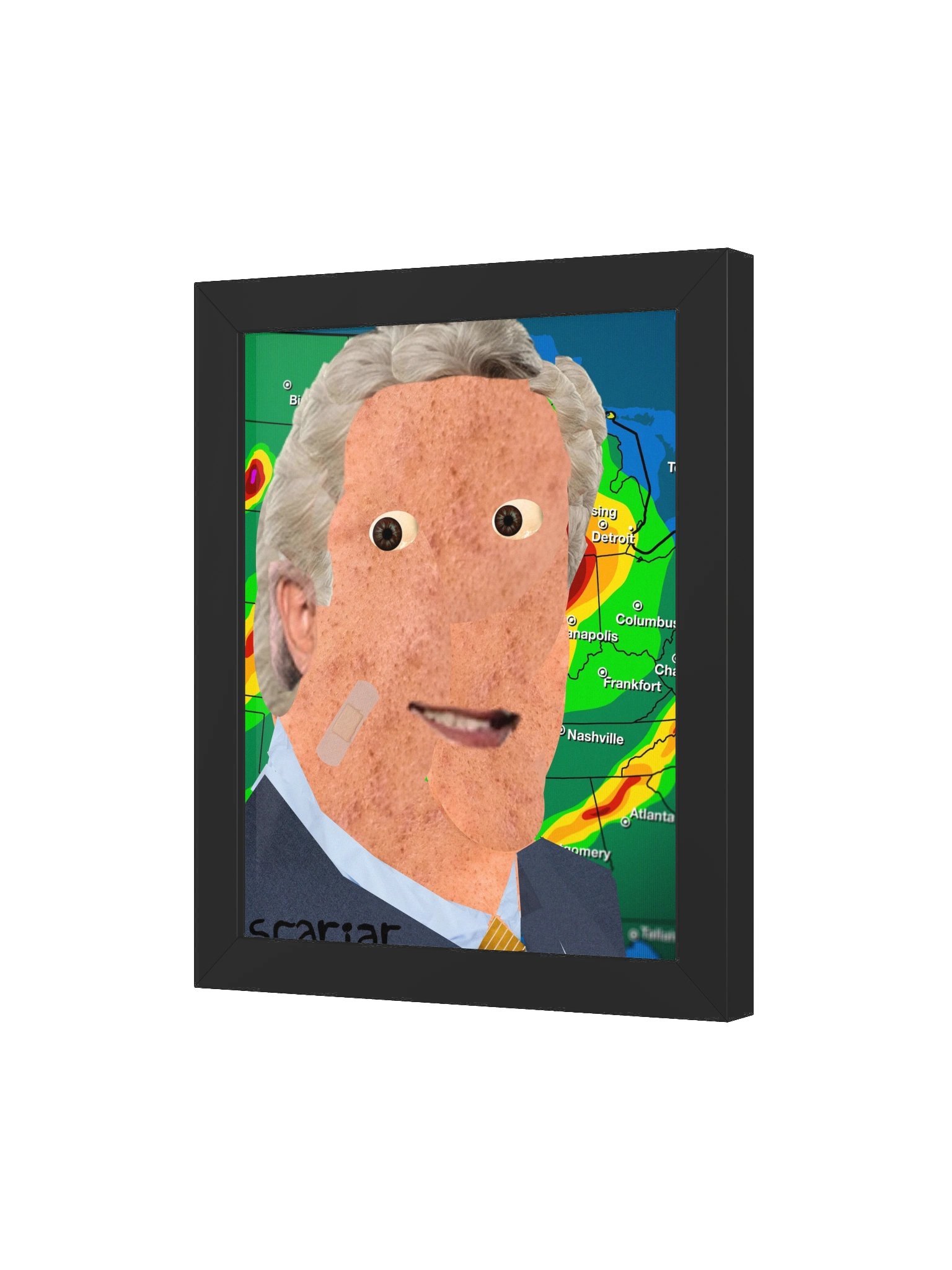 Bill Ruthsworth with Channel Ɛ (Radar, Framed) product image (3)