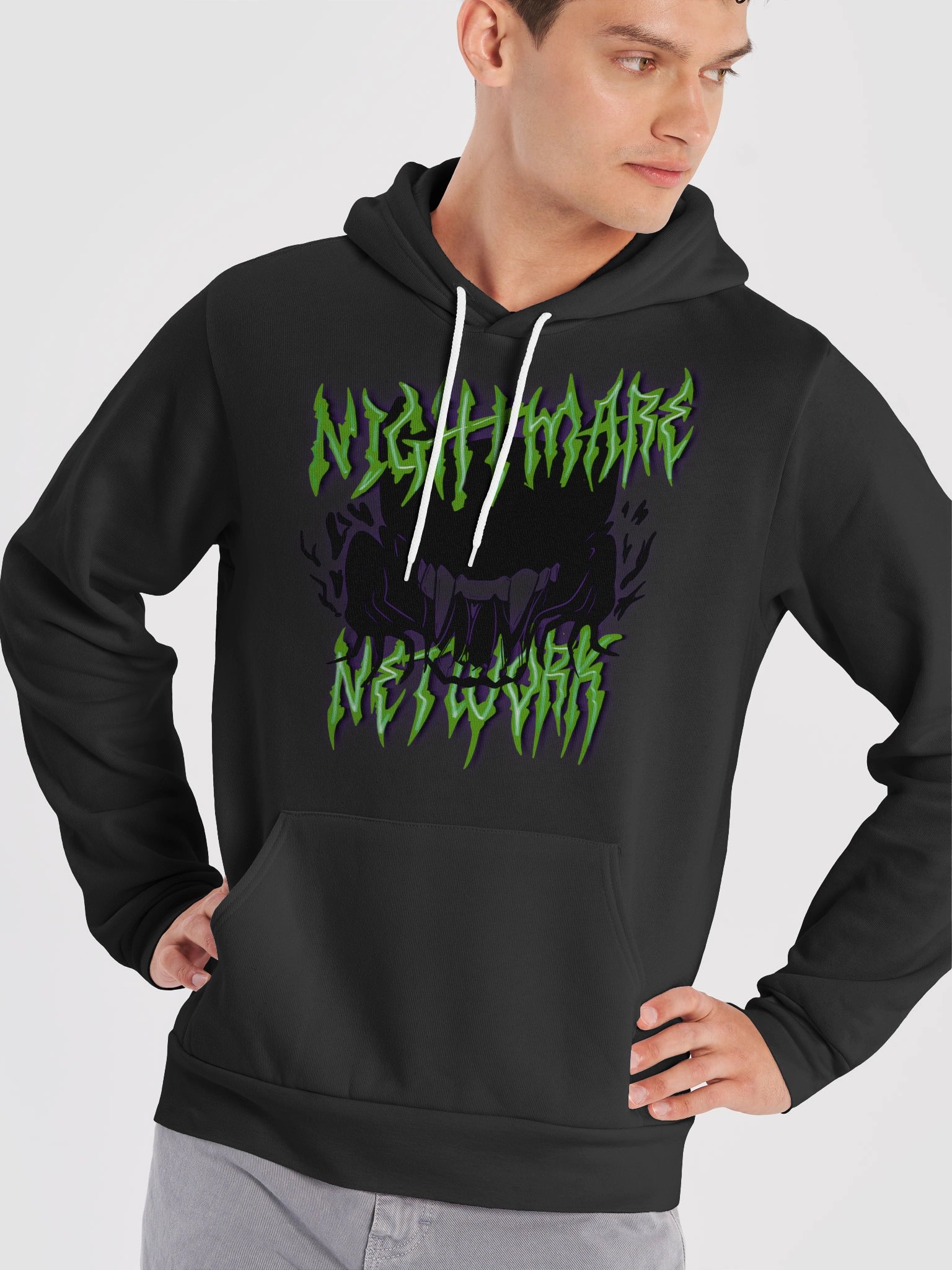 Nightmare Maw Hoodie: Corruption Green product image (12)