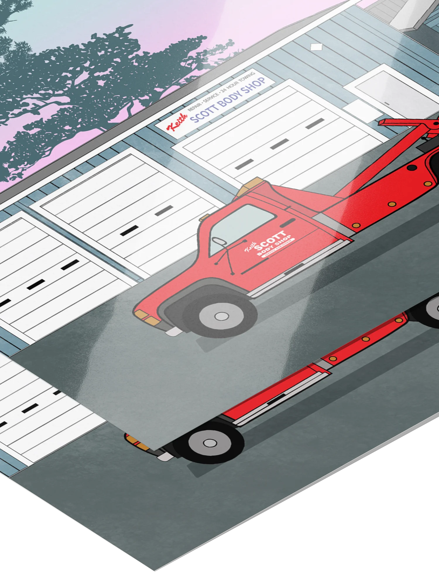Keith Scott Body Shop - Poster/Metal Print product image (4)