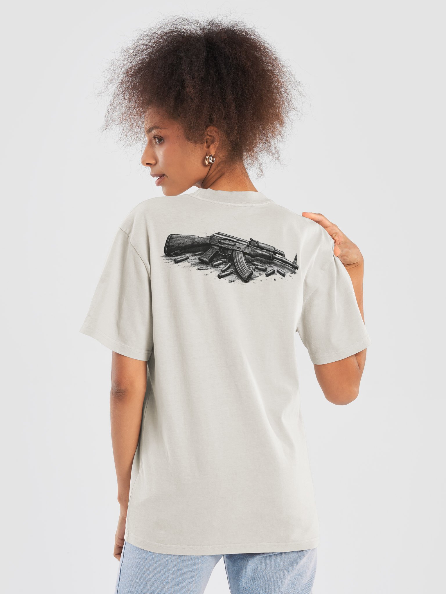 mama i'm a criminal premium t-shirt white product image (6)