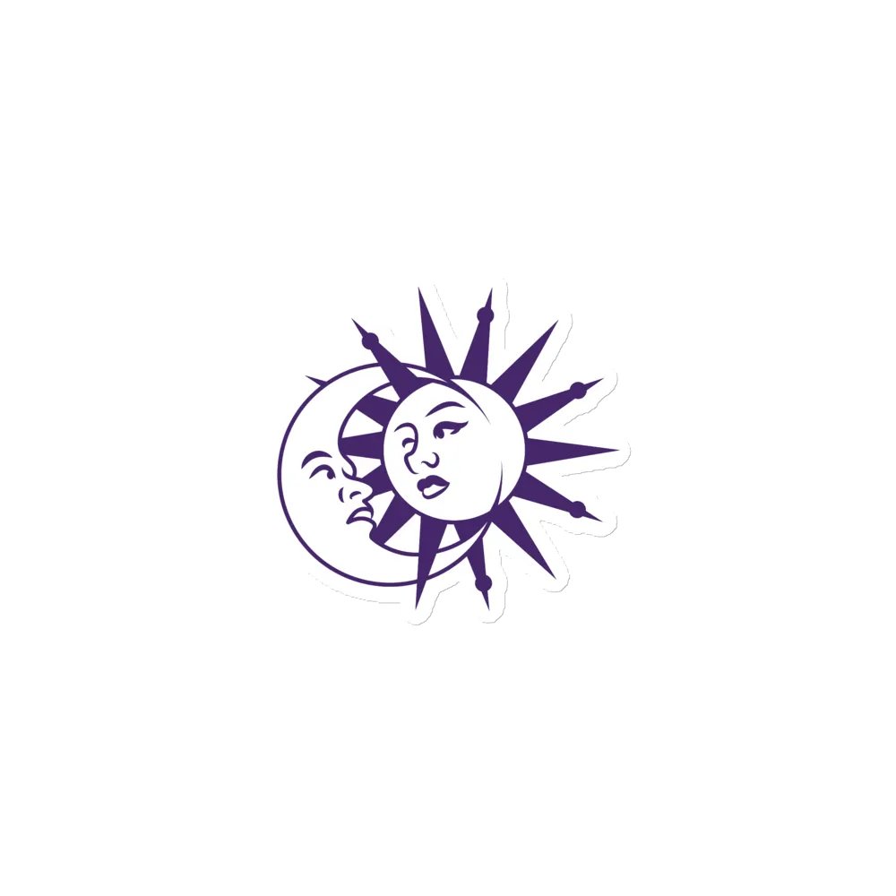 Celestial Faces Die-Cut Magnets product image (1)