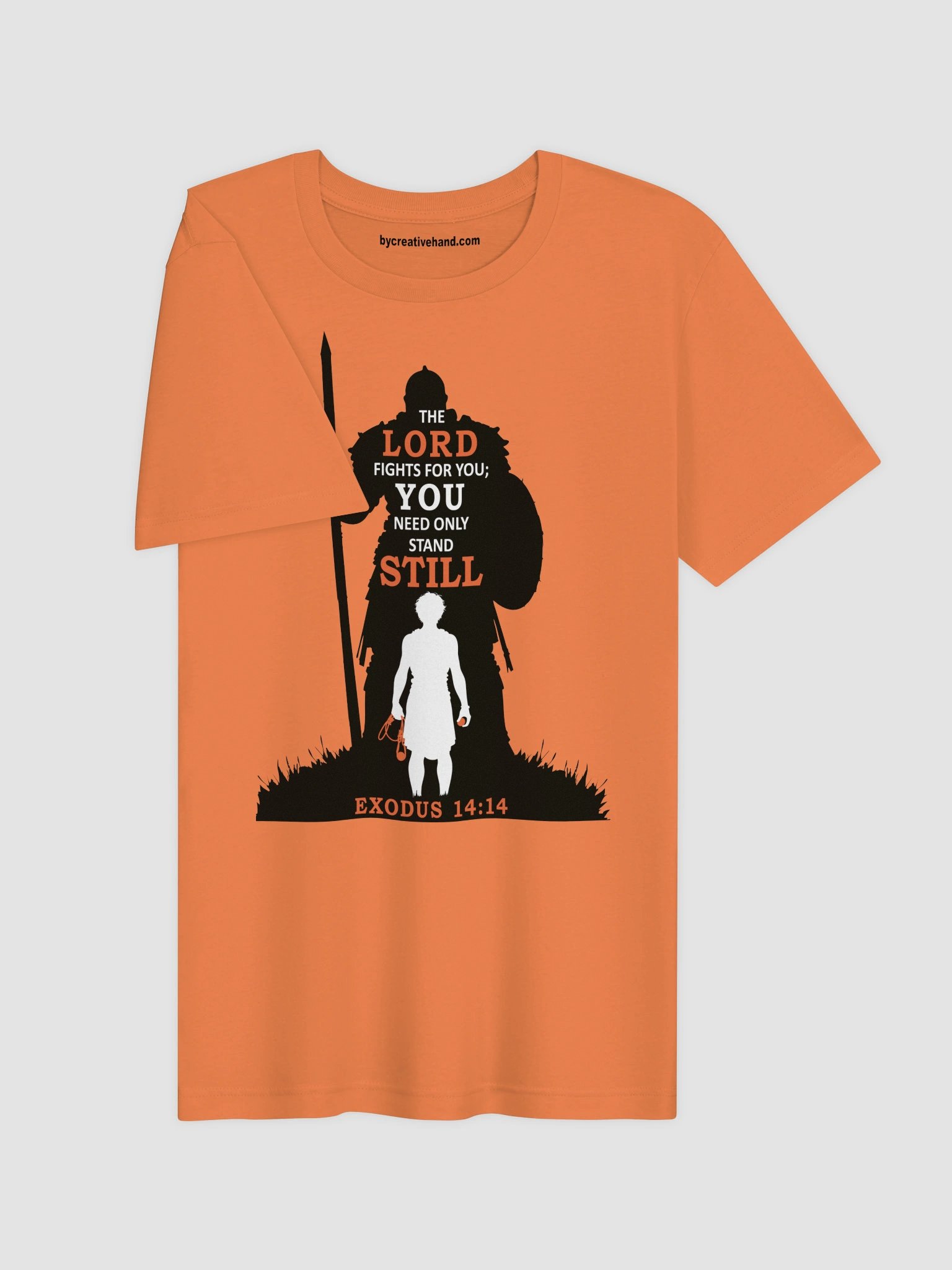 The Lord Fights for You (David) T-Shirt product image (3)