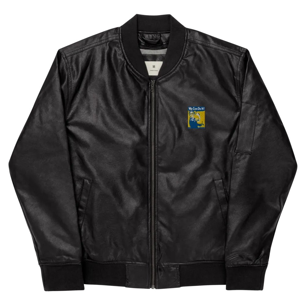 "Rosie" Embroidered Bomber Jacket product image (8)