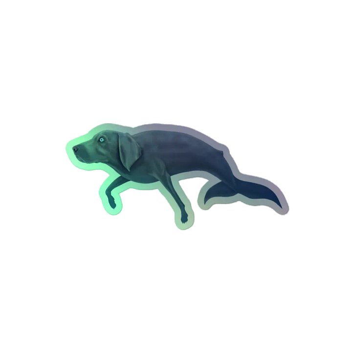 Whalemeriner Holo Sticker product image (2)