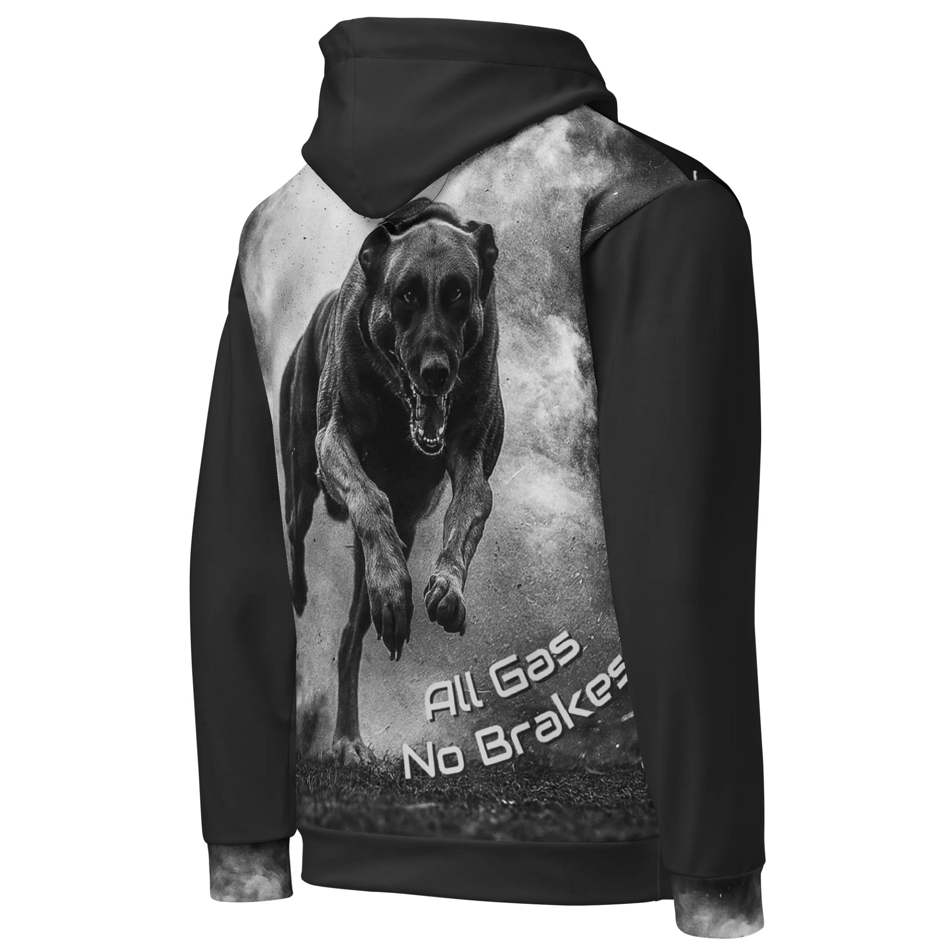 All Gas No Brakes - Premium Adult Unisex All Over Print Hoodie product image (3)