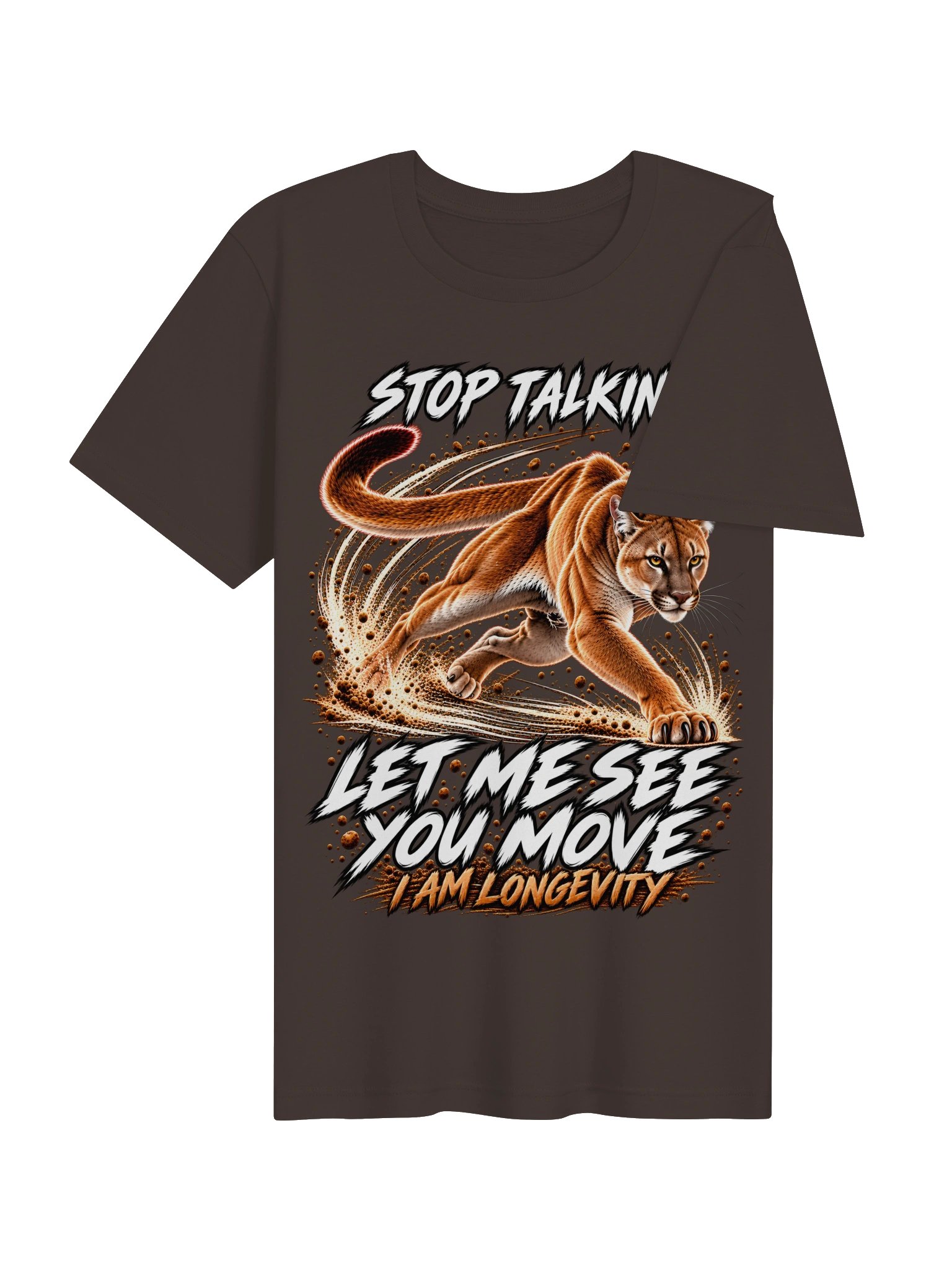 I Am Longevity Cougar Graphic Tee product image (4)