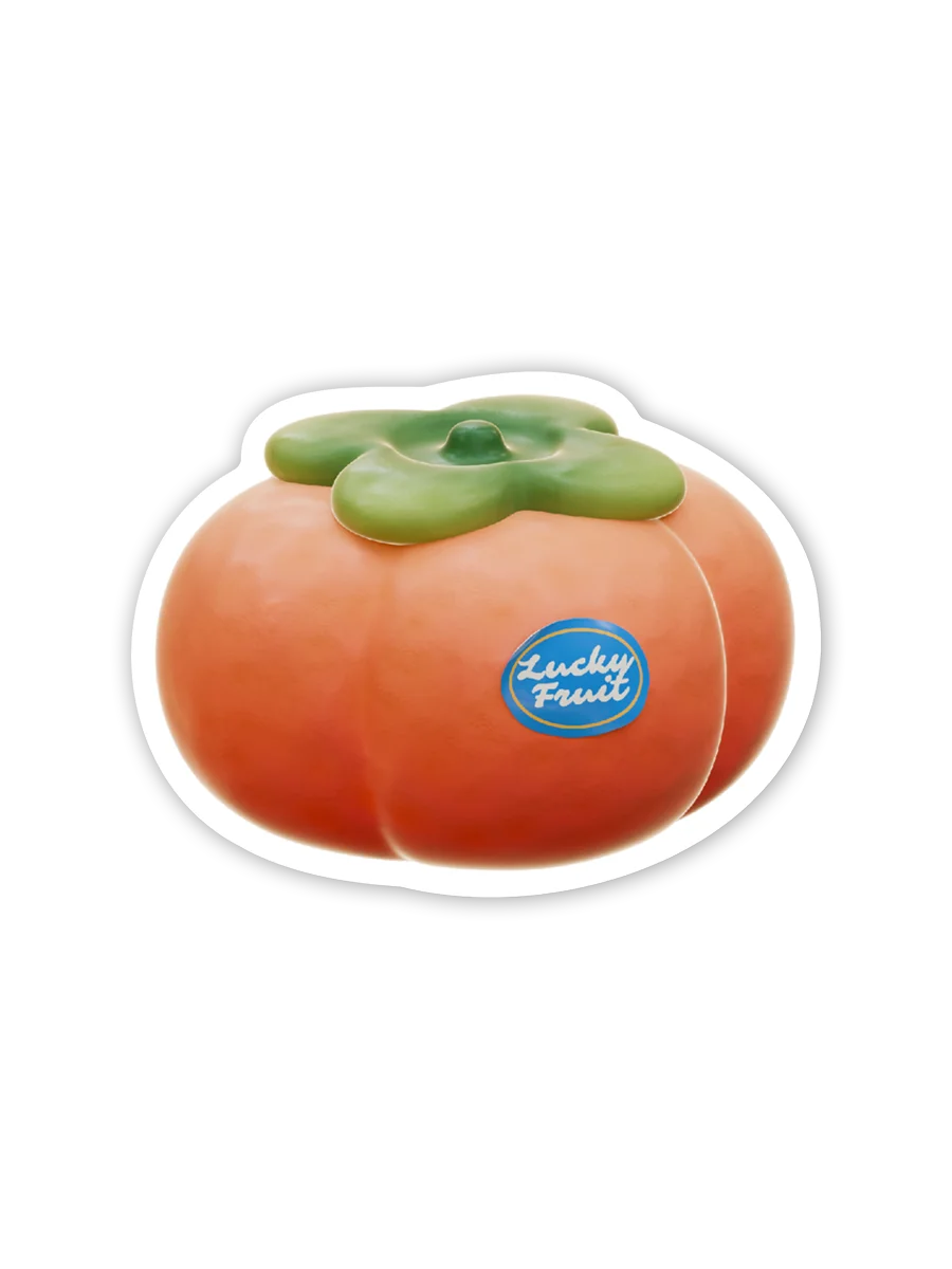 Persimmon Sticker product image (2)