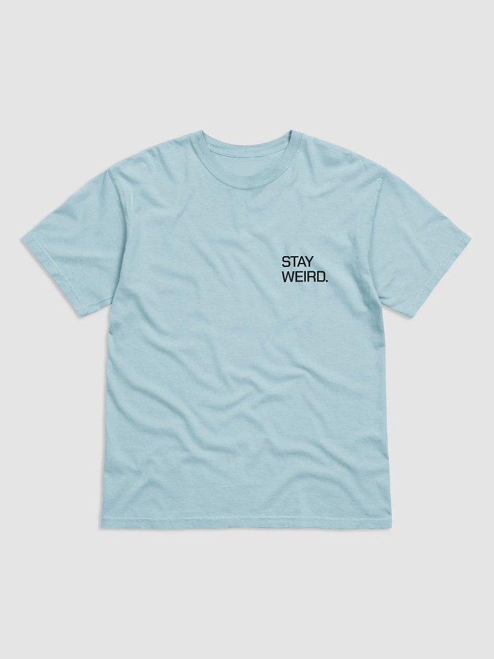 Stay Weird Bunny - Black Print shirt product image (2)