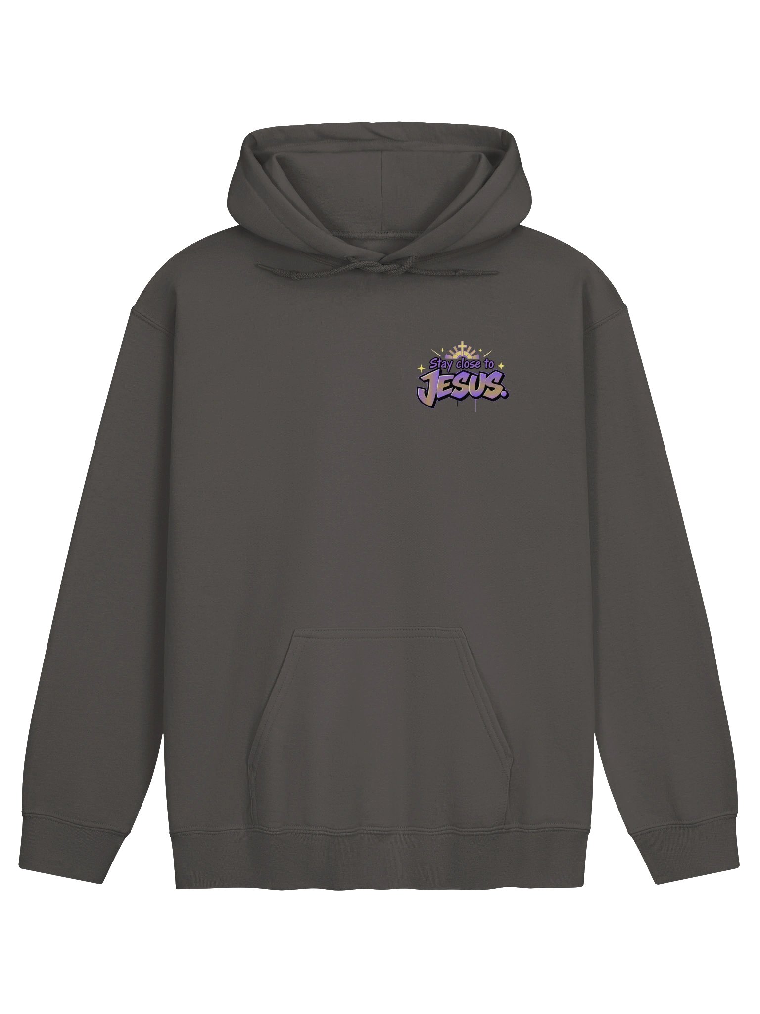 Stay Close to Jesus Graffiti Unisex Hoodie product image (2)