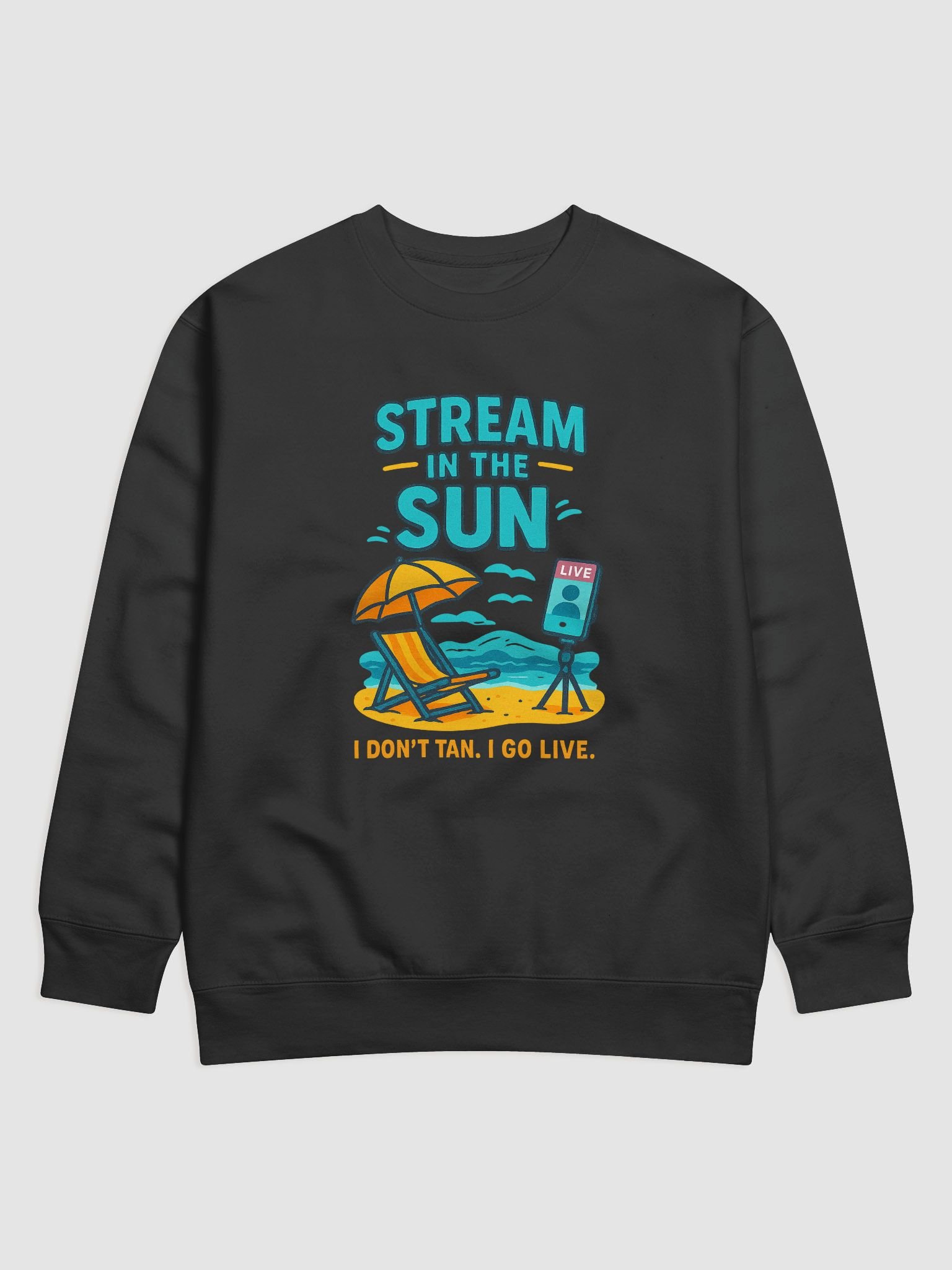 Live-Stream Beach Vibes Premium Sweatshirt product image (7)