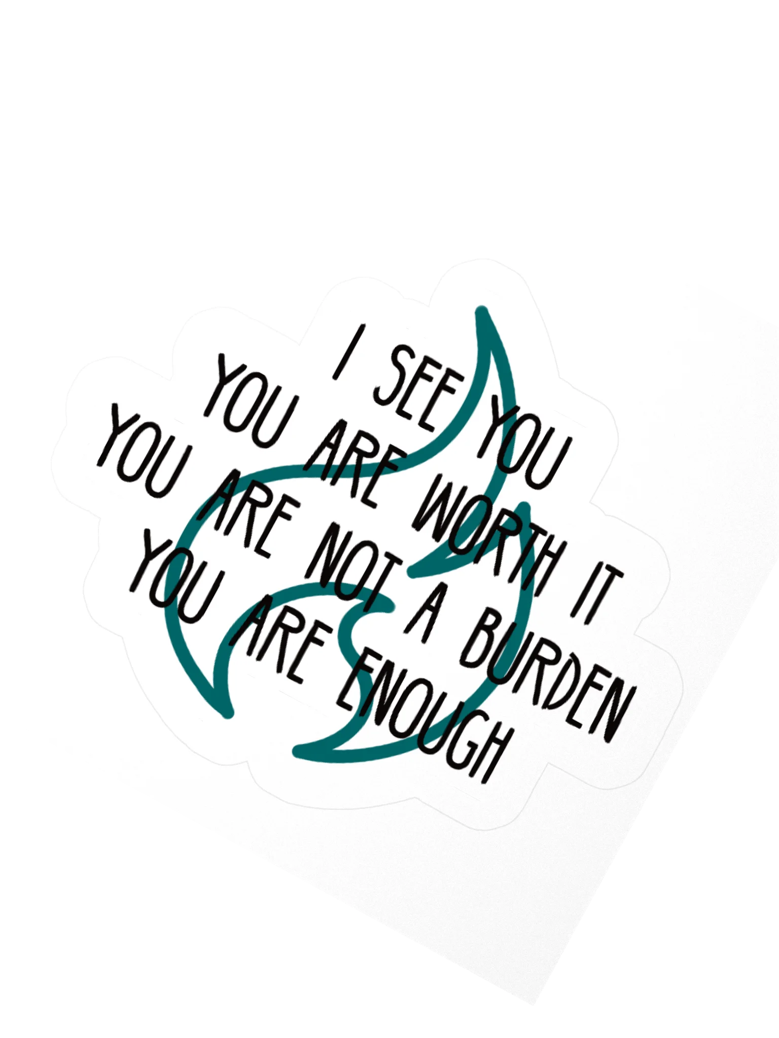 Worth it Sticker product image (2)