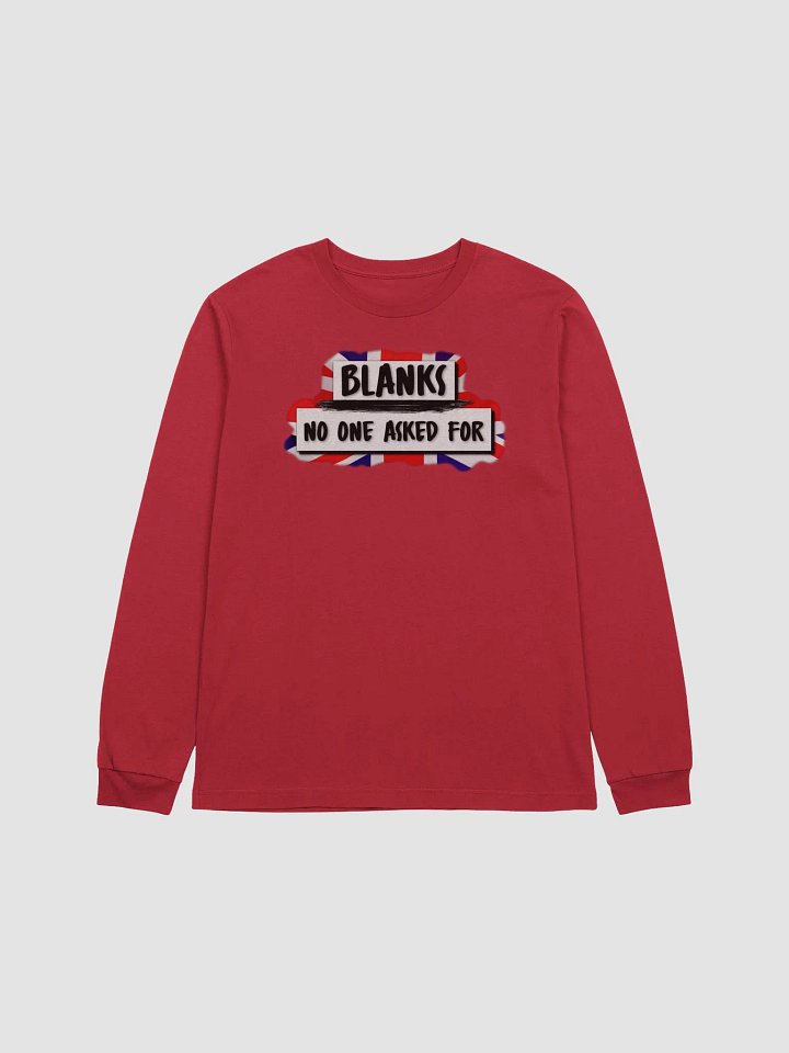 BLANKS Brit Logo Long Sleeve Tee product image (2)