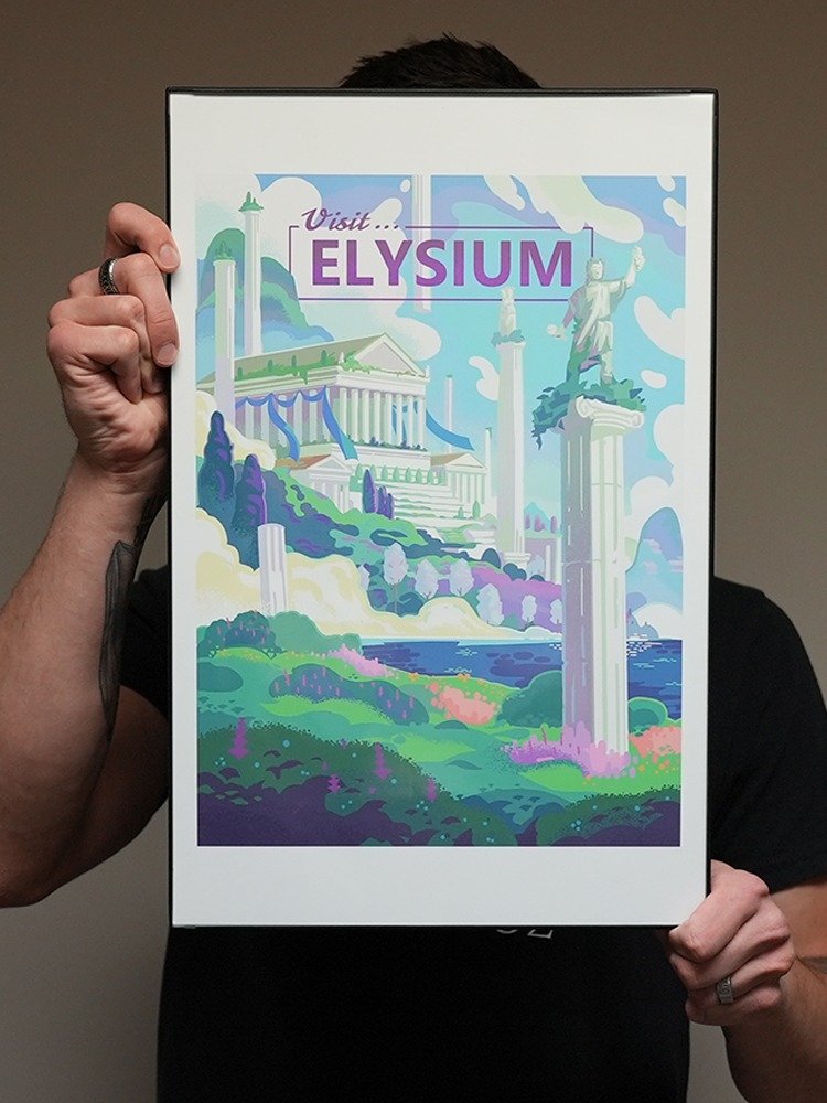 Divine Destinations: Heavenly Travel Posters product image (4)