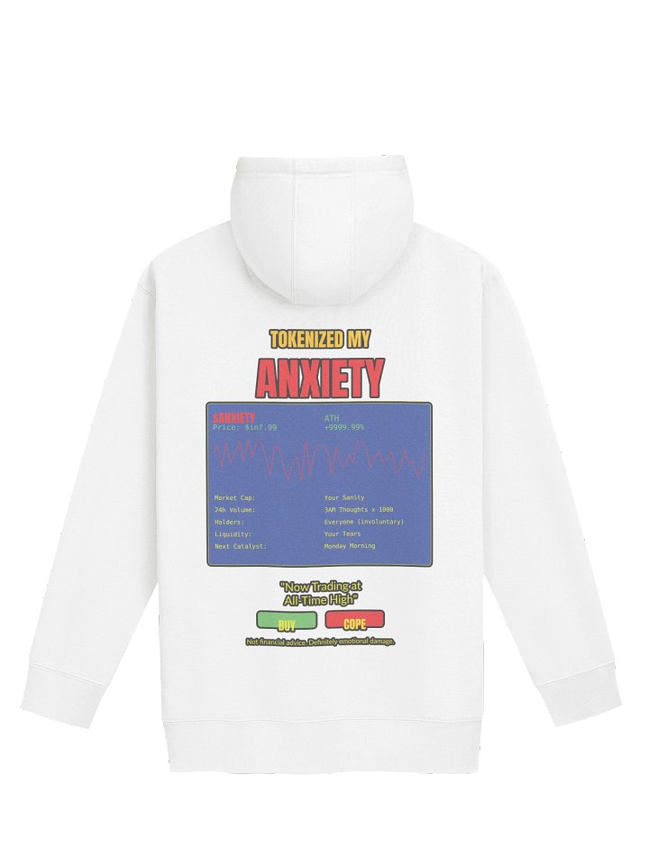 Tokenized My Anxiety Premium Streetwear Hoodie product image (2)