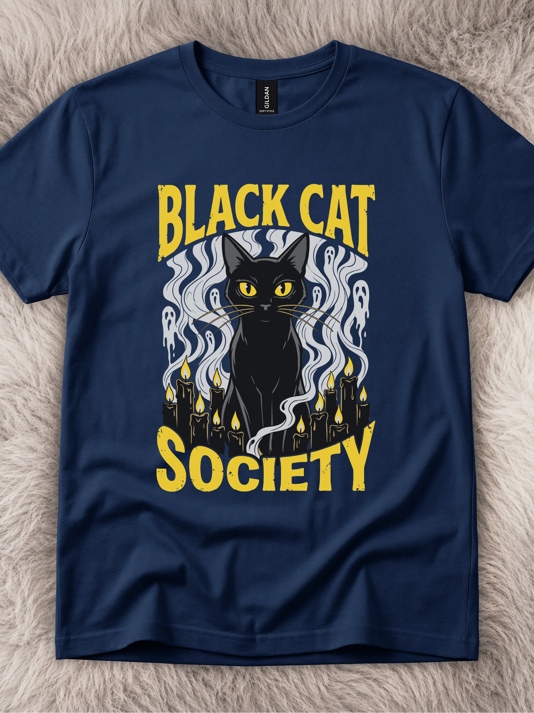 Black Cat Society Tee product image (1)