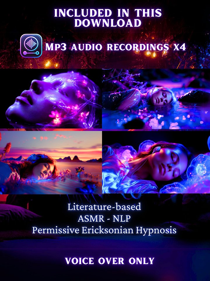 Deep Sleep Hypnosis Collection #2: Pure Voice Edition (No Music) product image (2)