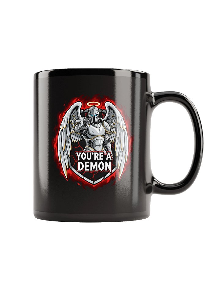 You're A Demon Black Mug product image (1)