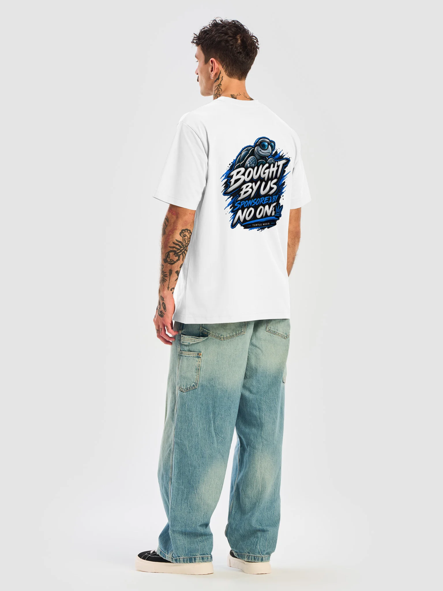 Turtle Media Heavy Tee (Sponsored by No-one collection) product image (8)