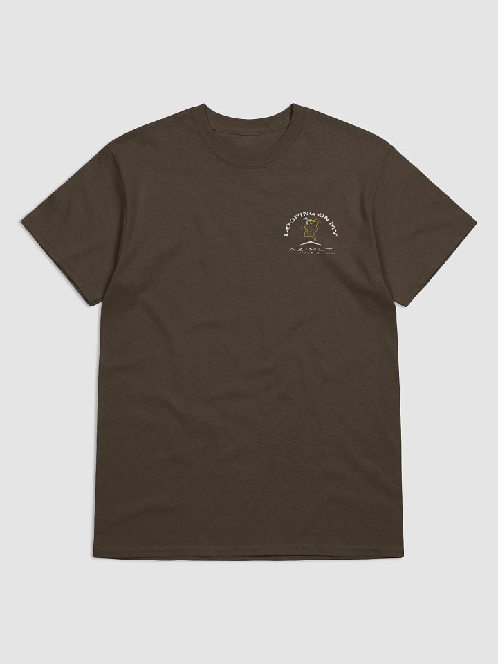 Looping On My Azimut - T-Shirt - Dark Shirt w/White Logo product image (2)