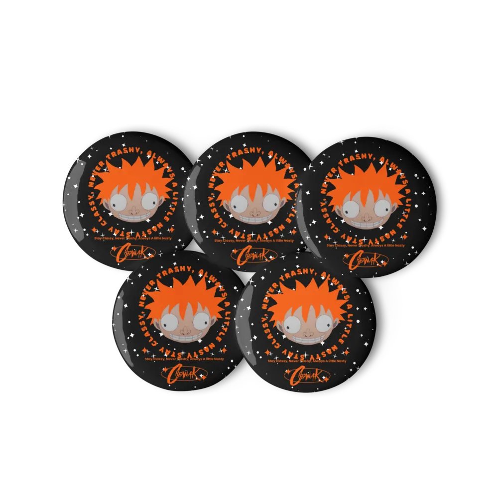 Stay Classy Never Trashy Pins product image (11)